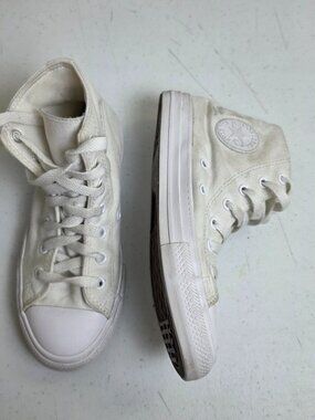 Converse High Top Shoes Sneakers White Kids Youth Size 2